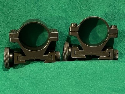 1st removable cap SAKO Factory 1'' Scope Rings for monoblock receiver SAKO rifles