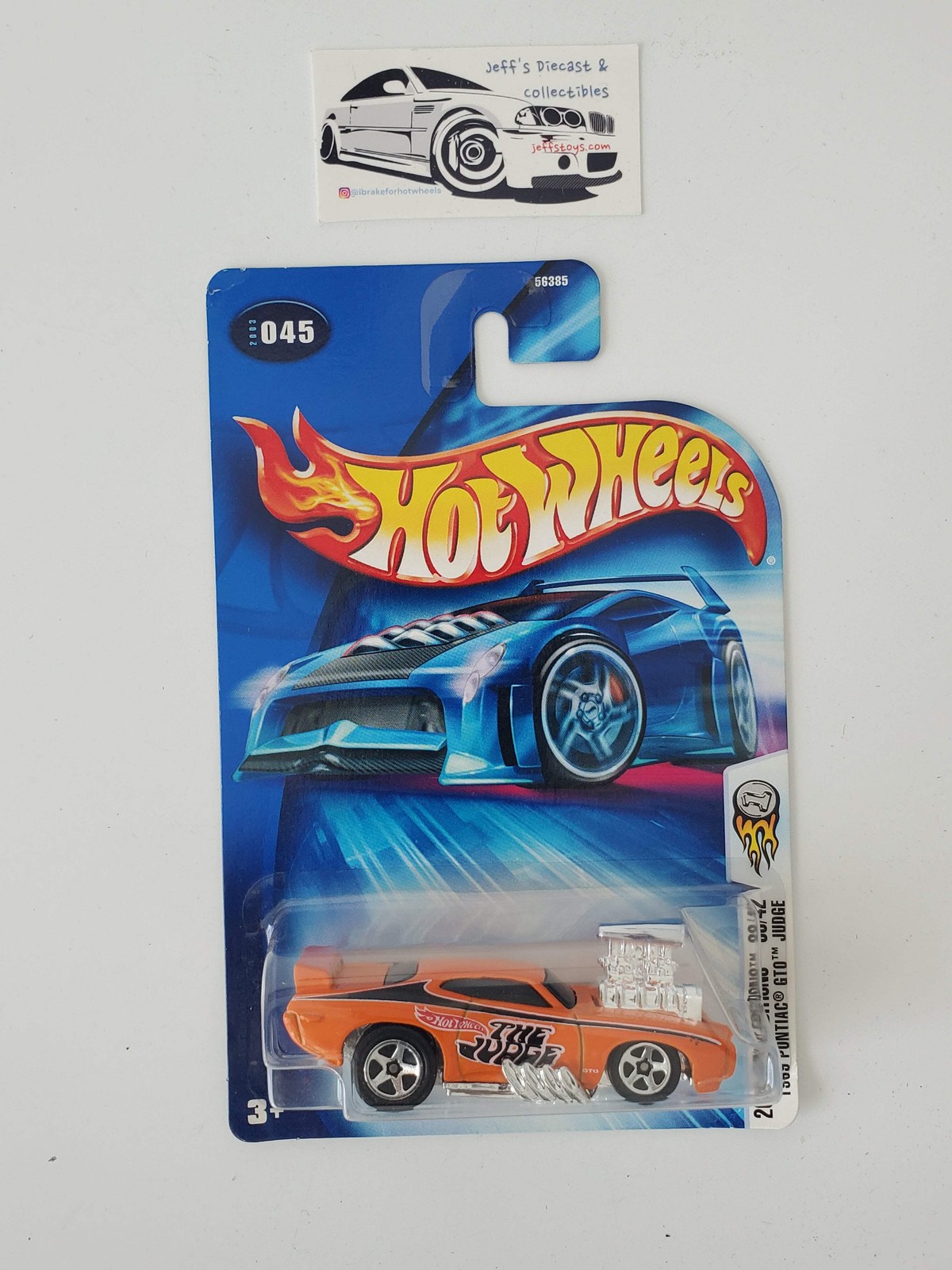 2003 Hot Wheels 1969 Pontiac GTO Judge #45