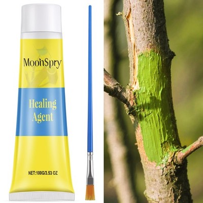 Threlaco Tree Wound Pruning Sealer, Bonsai Sealer Healing Paste, Yellow 