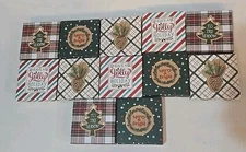 Bulk Lot Of 12 Christmas Gift Card Holders Small Decorated Boxes Jewelry Box