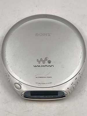 Sony D-EJ361 Walkman CD Spieler Nicht Funktionierend Für Ersatzteile Silber - Bild 1 von 4