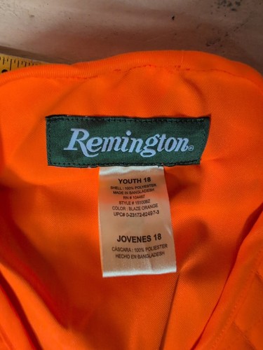 Remington Safety Orange Hunting Clothes Lot - Picture 6 of 12