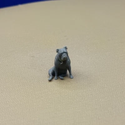 Diorama : Bulldog Anglais assis - 3D CREATIVE - 1:43 - Photo 1/2