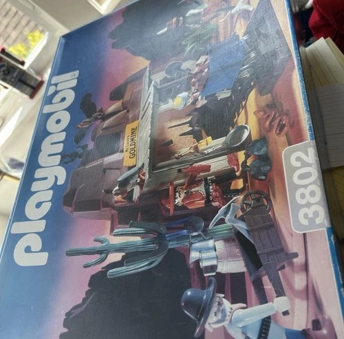 Playmobil Goldmine set 1990s 1994 Vintage toy retro collectible