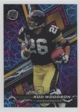 2023 Composite Resurgence Sky Blue & Pink Shock Refractor Rod Woodson HOF 1h5v