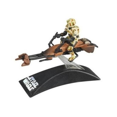 Star Wars Titanium Series Kashyyyk Speeder Bike Miniature Toy Vehicle