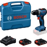 Bosch Professional 18V Akku-Bohrschrauber GSR 18V-52, 2X 2 Ah