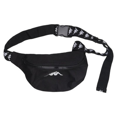 Kappa, Gürteltasche, Unisex (Erwachsene), Polyester, Schwarz, 21, 7, 13 cm #x6T