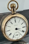 1897 Waltham 15J Grade 81 Gold Filled Size 18S Pocket Watch For Parts or Repair