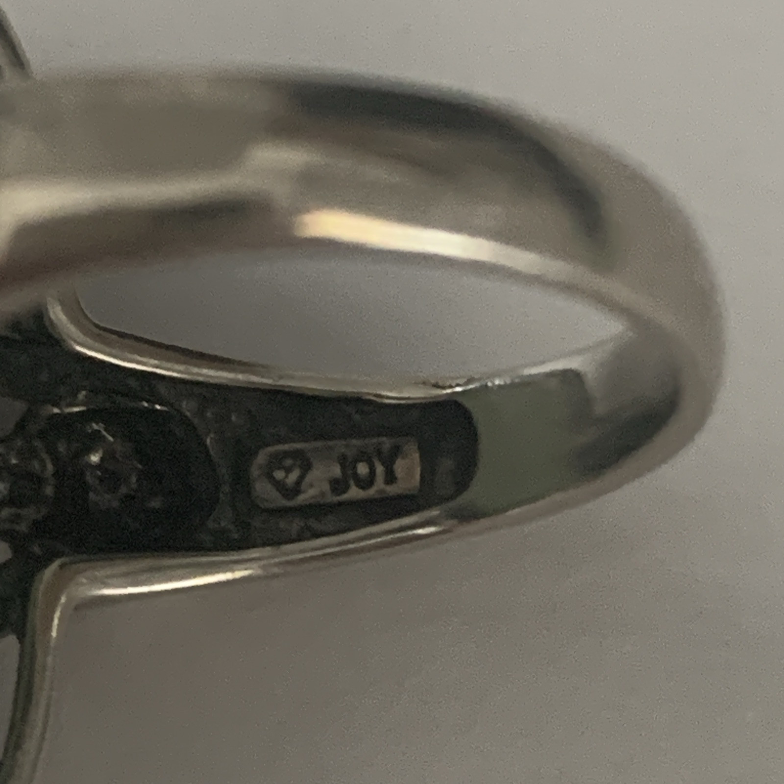 STERLING Dragon Head Rectangular RING JADE SZ-9 (… - image 10