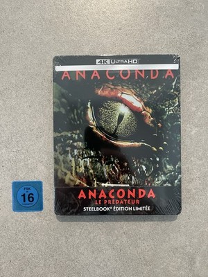 Anaconda 4K UHD Blu Ray Steelbook Dt. Ton nur auf 4K NEU/OVP J.Lo ICE Cube Lopez