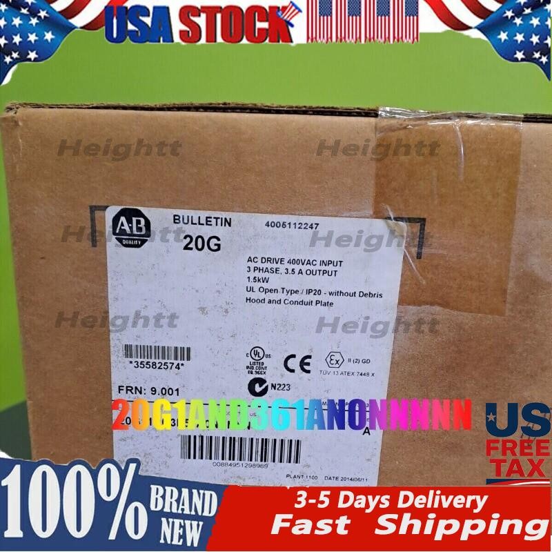 1PCS NEW 20G1AND361AN0NNNNN AC Drive in stock