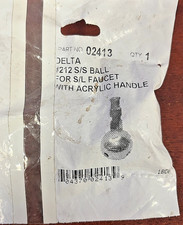 Delta Faucet RP212 Stainless Steel Ball Assembly Knob Handle Mark's 02413