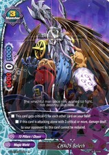 Buddyfight TCG card X-CBT-B/0025EN R CHAOSOS Beleth Driven to Disorder
