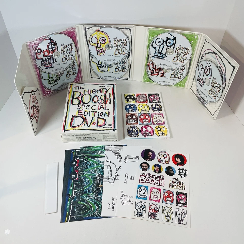 The Mighty Boosh Special Edition DVD (7-Disc DVD Set w/ Stickers & Inserts) - Image 3 of 4