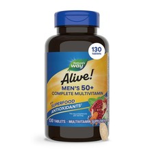 Nature's Way Alive! Men’s 50+ 130 Count (Pack of 1), 32130 1)