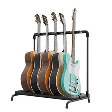 Flexzion Guitar Rack for Multiple Guitars - Multi Guitar Stand Metal Floor Ra...