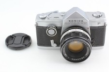 Exc 4 Konica Autorex P Full Half Frame Film Camera Hexanon 52mm f/1.8 Lens
