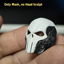 Punisher Mask Fit for 6inch 1:12 Action Figure's Head Sculpt Mezco (Only Mask)