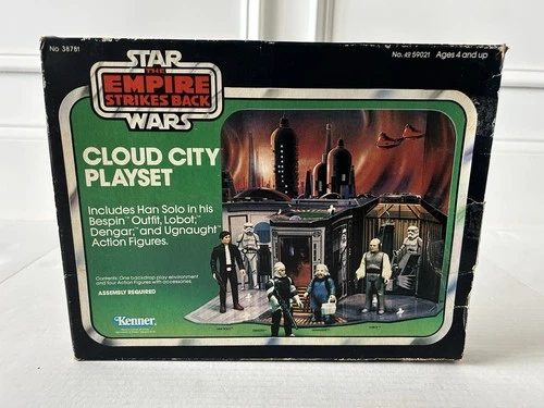 STAR WARS CLOUD CITY PLAYSET BOX ONLY KENNER VINTAGE 1980 ESB SEARS HAN LANDO