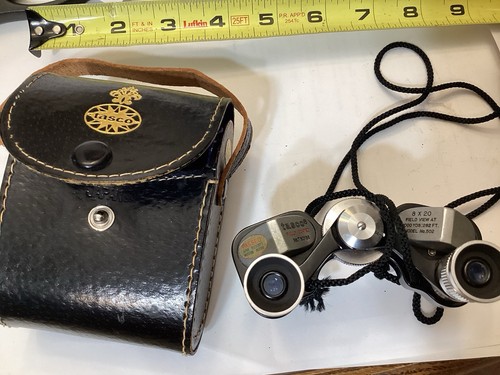 ✅ Tasco Binoculars 8X20 NO.502 Vintage Wide Angle 1000YDS:262FT Fully Coated