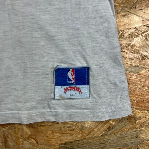 Shaquille O'Neal Nutmeg Vintage Grey Cotton Stitch Men NBA XL - Picture 5 of 8