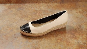 New! Tory Burch 'Color Block' 50mm Espadrille Wedge Beige Womens 10 M MSRP $238 | eBay