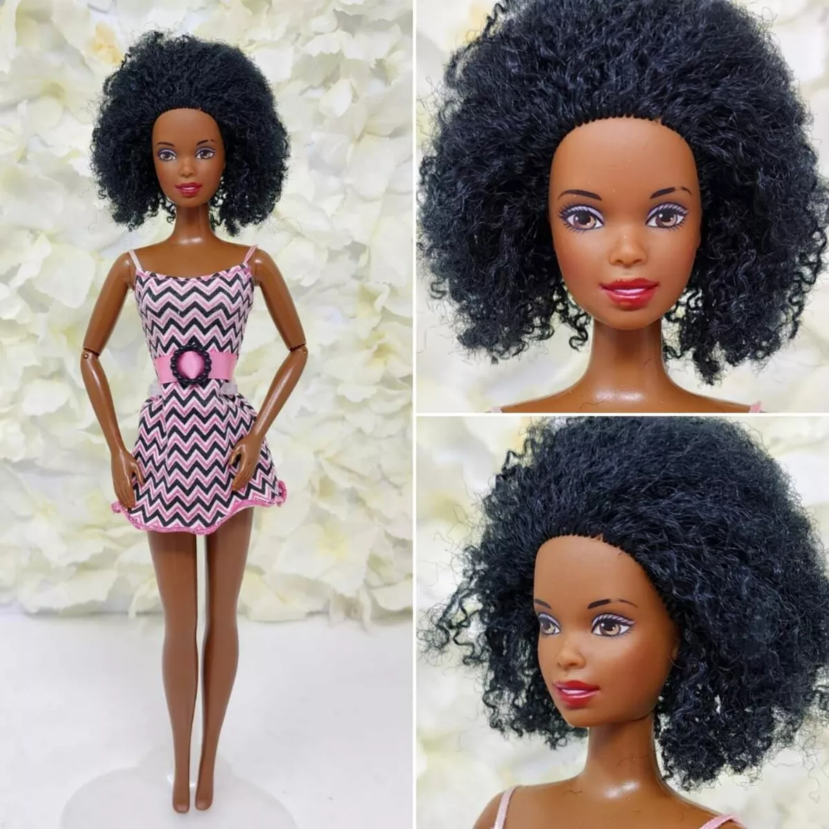 Mattel Barbie Generation Girl AA Model Doll Afro Christie Beautiful Model