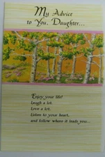 Blue Mountain Arts Greeting Card "Daughter" (BM109)