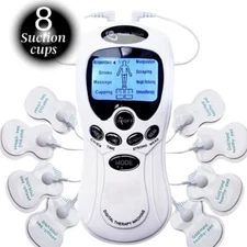 Tens Unit Muscle Stimulator Pulse Massager Electronic Rechargeable Pain Relief