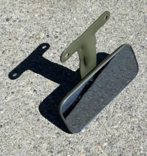 NOS Military Jeep Rear View Mirror with Mounting Bracket Oct 1951 Mopar LAST BOX