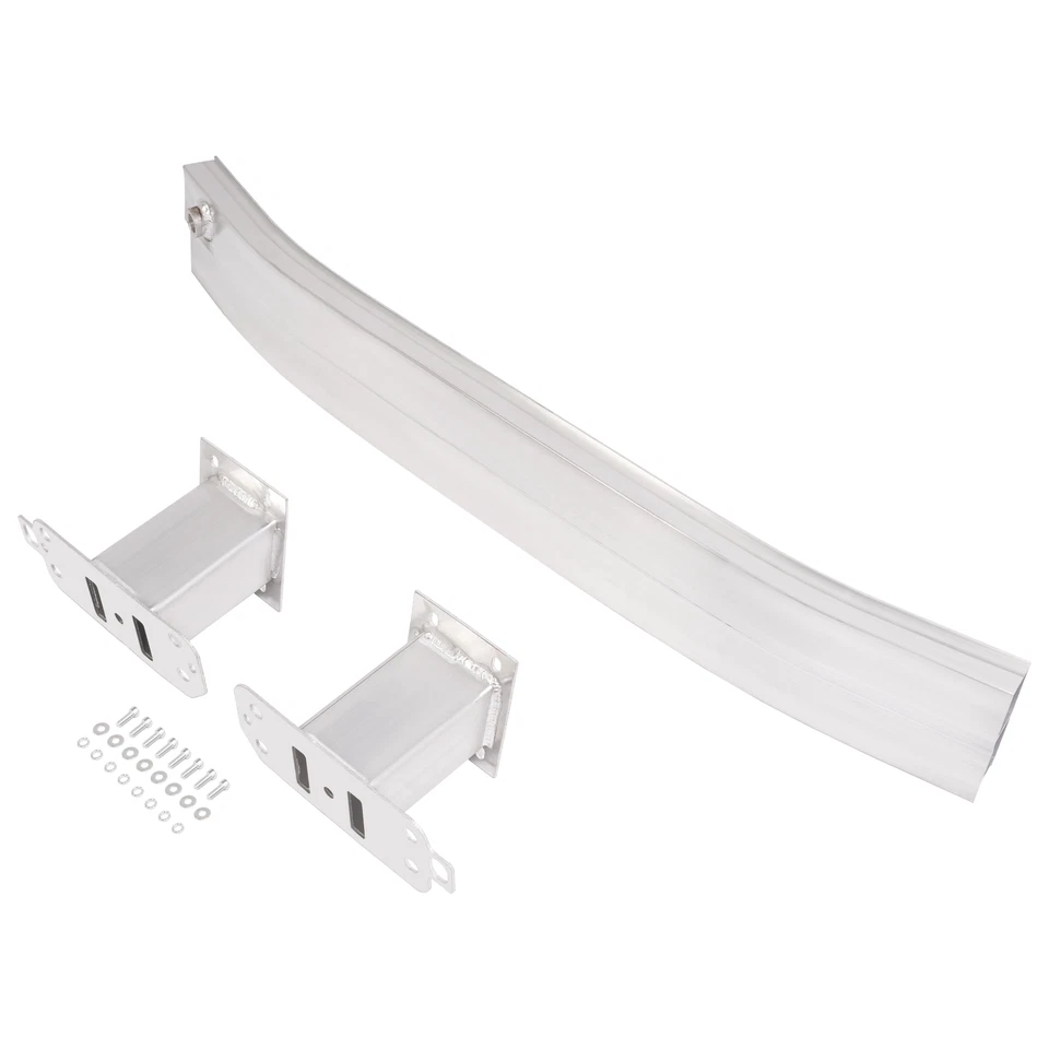 Aluminum Silver Front Bumper Reinforcement For Jeep Compass Renegade 2017-2021 Foto 2 de 4