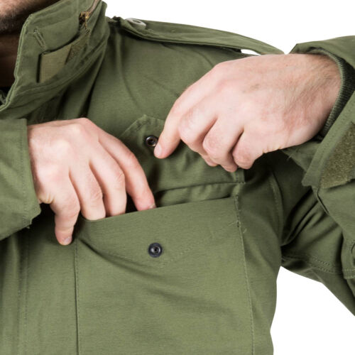 HELIKON-TEX US M65 Jacke Army M 65 Field Jacket oliv mit herrausnehmbaren Futter - Bild 7 von 12