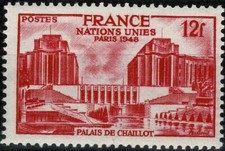 FRANCE 1948 PALAIS DE CHAILLOT YT n° 818 neuf ★★ luxe/MNH (A)