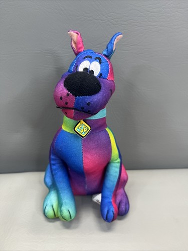 Toy Factory Scooby Doo 9"" Regenfliege färben bunt Kuscheltier Plüschtier Hundespielzeug Fabrik