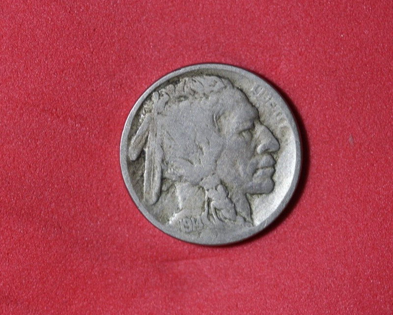 1914-P TI BUFFALO NICKEL  #P27484