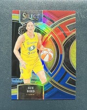 Sue Bird 2024 Panini Select WNBA Premier Red/Blue Prizm #’d 65/399