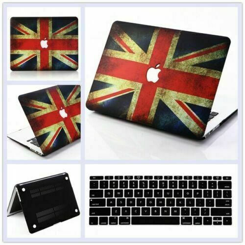 Flag Marble Macbook Protect Case For Mac Pro Air Retina 11" 12" 13" 15" 16 A2485 - Afbeelding 31 van 31