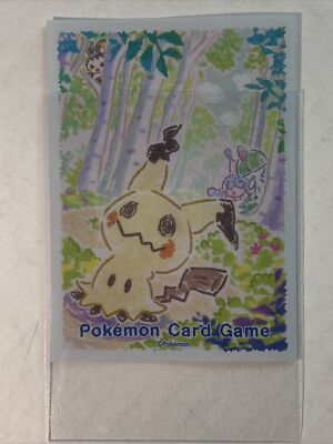 Japanese Pokemon TCG Crayon Mimikyu 2021 Individual Sleeve X 1 (J2