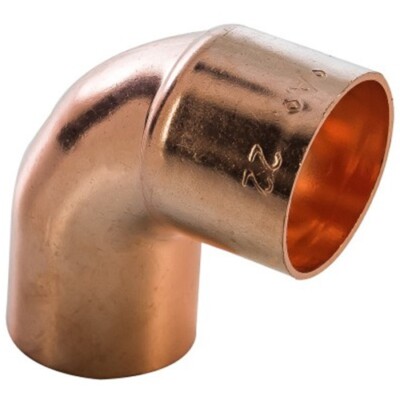 Embrass Peerless - 54mm Atomic Endfeed 90° Street Copper Elbow - 432850
