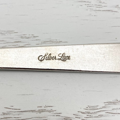 1847 Rogers Bros SILVER LACE Silverplate Dinner Fork - Picture 3 of 8