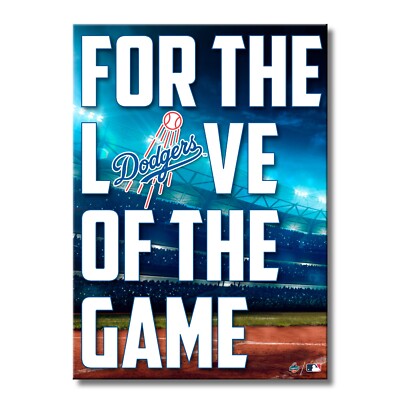MLB Los Angeles Dodgers Art Metal Wall Art MLB LA Dodgers Baseball Art WallSmack