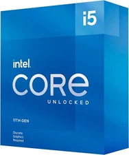 Intel Desktop Processor 6 Cores up to 4.9 GHz LGA1200 BX8070811600KF