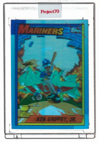 P70 Topps 2021 Project Rainbow Foil Parallel #769 Ken Griffey Jr. 1990 CES 16/70