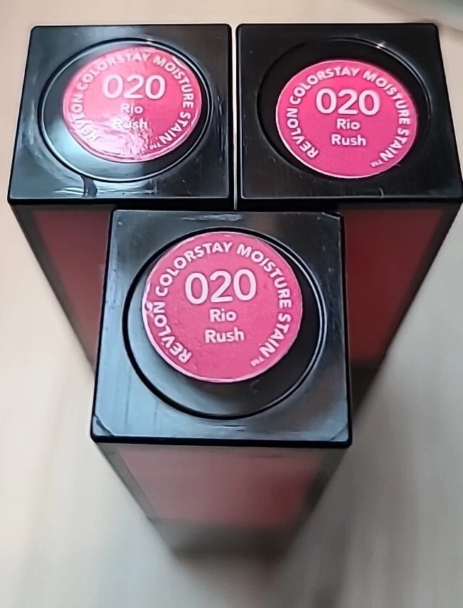 3x Revlon Colorstay Moisture Stain - 020 Rio Rush - Image 2 of 2