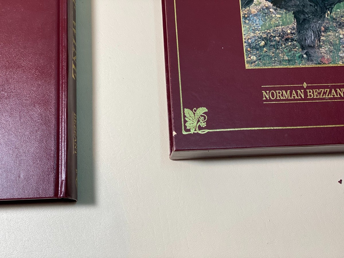 The Book Of Wine Norman Bezzant Hardcover w Slipcase Sleeve