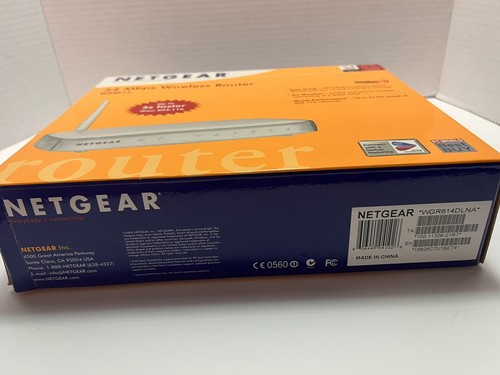 NETGEAR Wireless-G Router WGR614v10 Supports 802.11b/g/n LAN - Picture 2 of 6