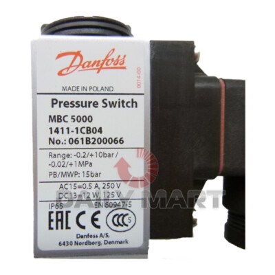 New In Box DANFOSS MBC5000 1411-1CB04 061B200066 Pressure Sensor