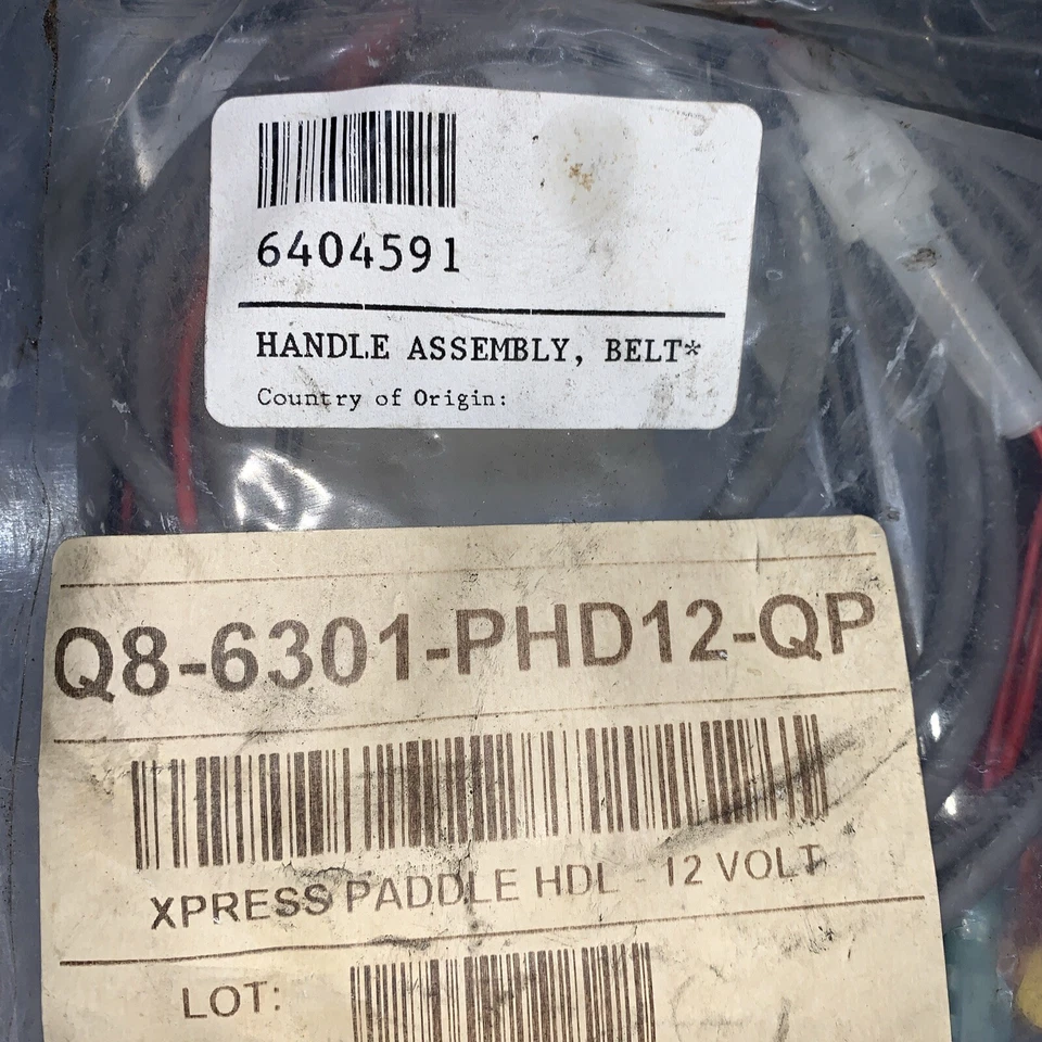 MANGO DE PALETA DE LIBERACIÓN PROGRAMADA Q'STRAINT PARA Q'POD Q8-6301-PHD12 QP Foto 2 de 4