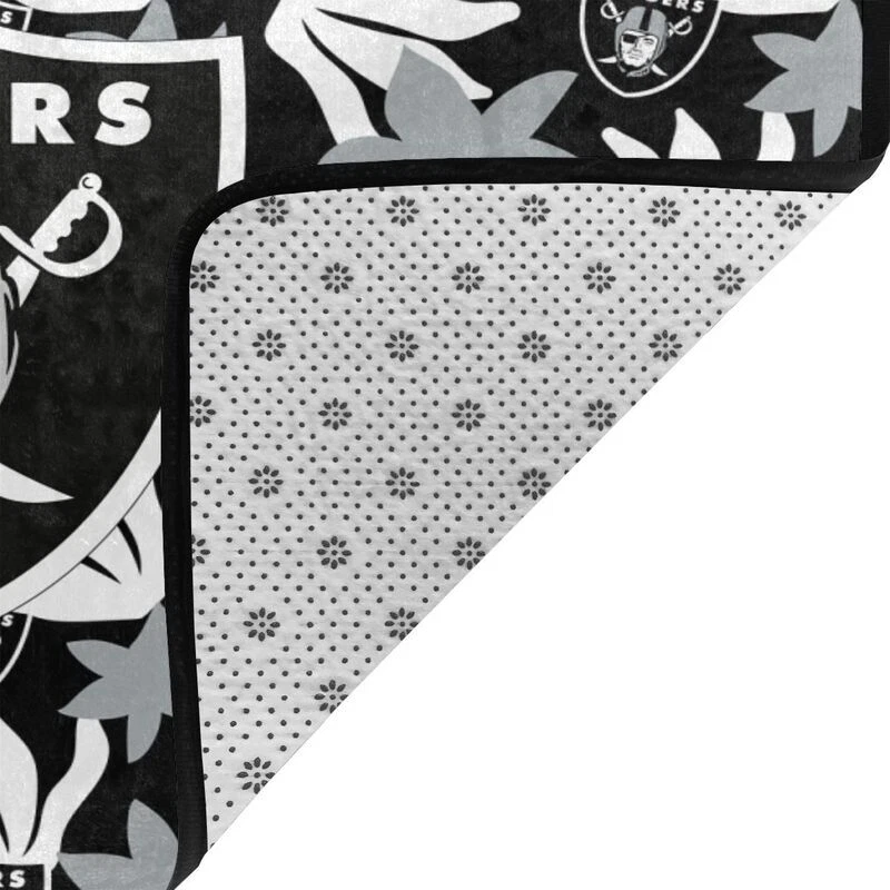 las vegas Raiders Printed Carpet Anti-skid Floor Mat Decorative